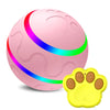 Smart Interactive Cat Toy Ball | USB Rechargeable Self-Rotating Ball – Pouch Treats