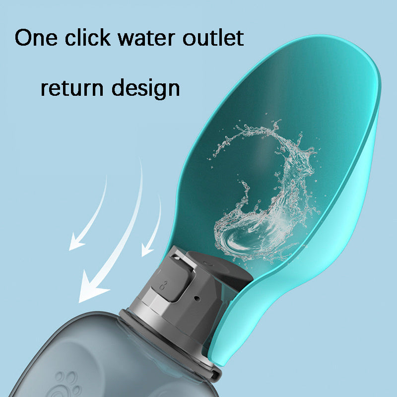 Portable Dog Water Bottle – Leak-Proof Travel Hydration for Pets