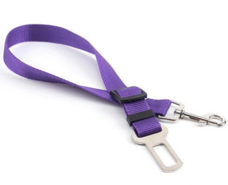 Retractable Dog Safety Seat Belt – Adjustable Car Restraint with U.S. Fast Shipping