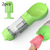 3-in-1 Portable Pet Water Bottle | Feeder, Bowl & Waste Bag Holder – Pouch Treats