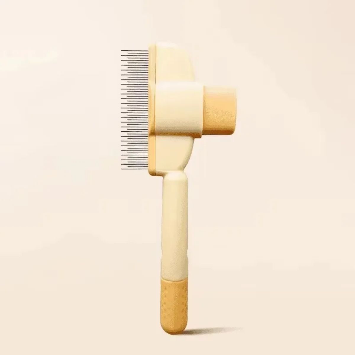 Pet Grooming Brush One Click Hair Removal, Gentle on Skin