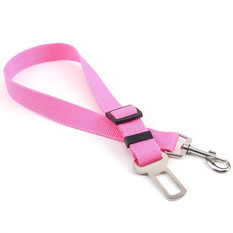 Retractable Dog Safety Seat Belt – Adjustable Car Restraint with U.S. Fast Shipping