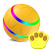 Smart Interactive Cat Toy Ball | USB Rechargeable Self-Rotating Ball – Pouch Treats