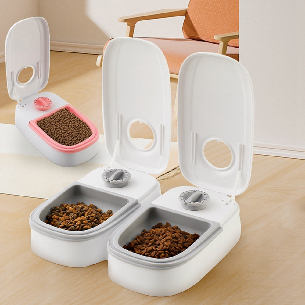 Smart Automatic Pet Feeder – Food Dispenser with Timer and Bowl