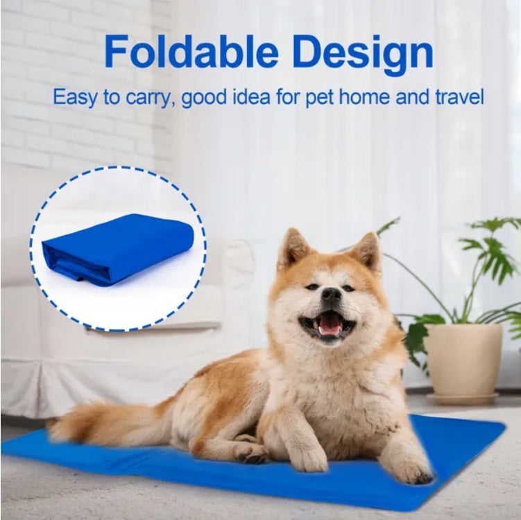 Dog Cooling Mat – Pressure-Activated Gel Pad | Fast U.S. Shipping