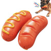 PPOKEl Indestructible Dog Chew Toy – Tough Rubber Toy for Aggressive Chewers (Orange)