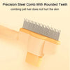 Pet Grooming Brush One Click Hair Removal, Gentle on Skin