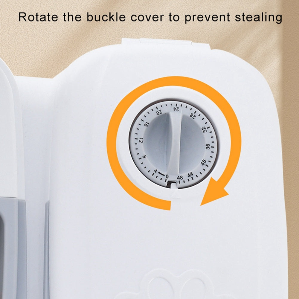 Smart Automatic Pet Feeder – Food Dispenser with Timer and Bowl