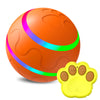 Smart Interactive Cat Toy Ball | USB Rechargeable Self-Rotating Ball – Pouch Treats