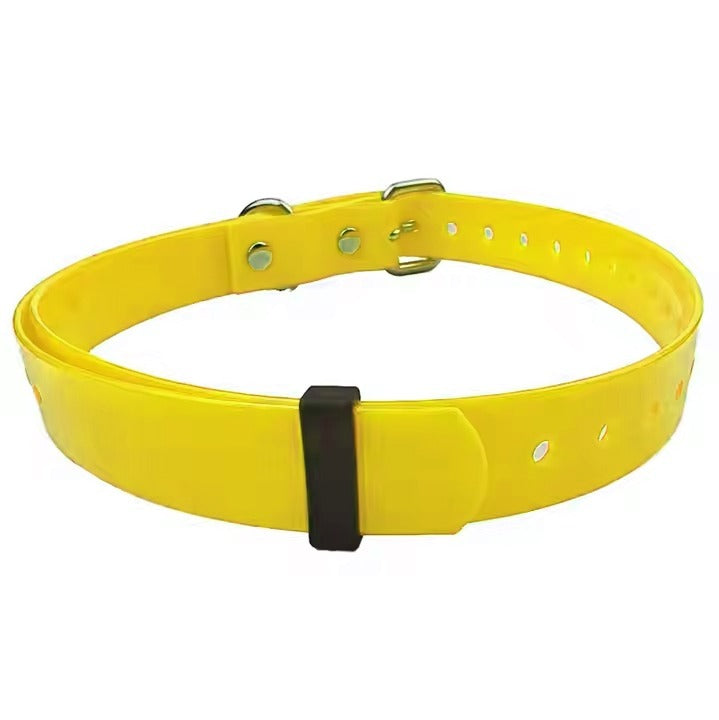 ZZAH Adjustable Waterproof Dog Training Collar – 70cm, Durable & Lightweight